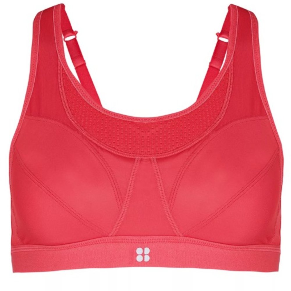 Sweaty Betty | Brand New "Ultra Run" Pink Sports Bra 36DD